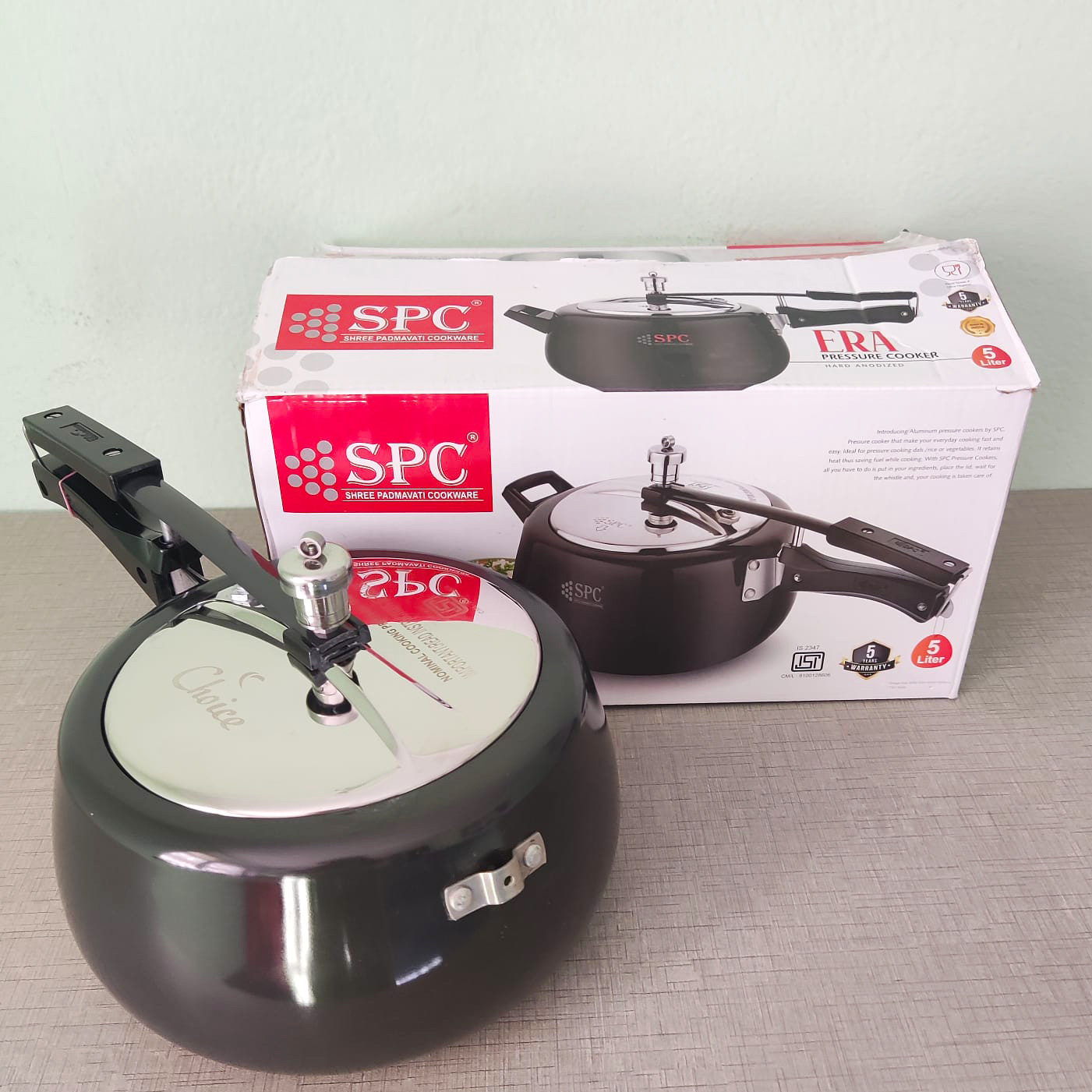 ERA Pressure cooker/Choice Steel Pressure Cooker made from Pure Aluminum